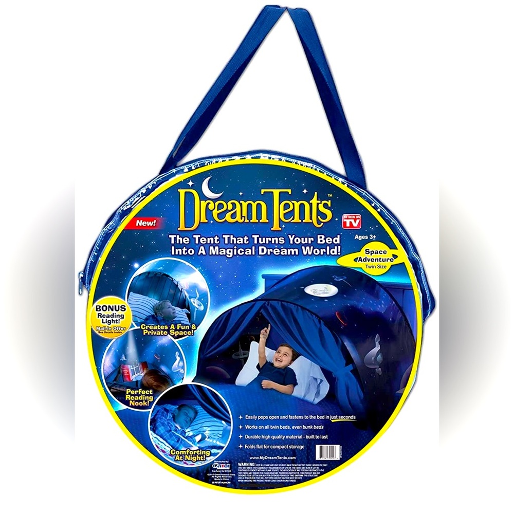 DreamTents Fun Pop Up Tent - Space Adventure